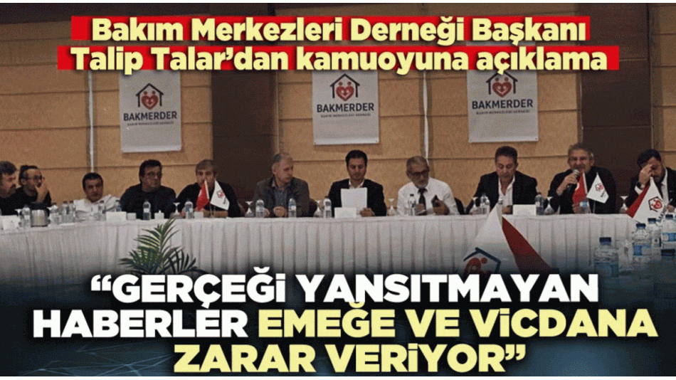 BAKMERDER'DEN KAMUOYU AÇIKLAMASI